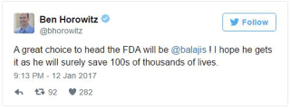 Illustration for article titled Why Did Trump's Top FDA Pick Delete All His Tweets?